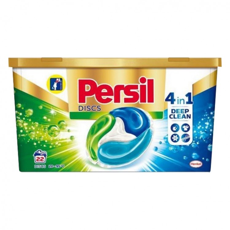 Persil Discs 22dávek Universal Persil Discs 22dávek Universal - Drogerie Prací prostředky Kapsle